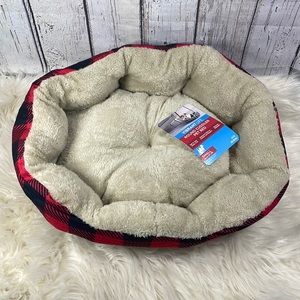Vibrant Life Round Cuddler Pet Bed